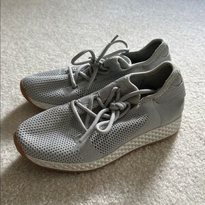 J Slides Gray Athletic Shoes